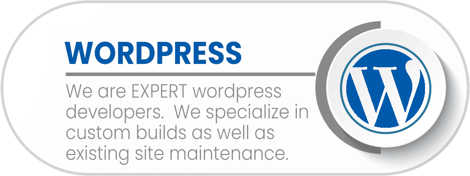 We are EXPERT wordpress developers. We specialize in custom builds as well as existing site maintenance.